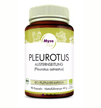Natuvisan Myco Vital BIO Vitalpilz PLEUROTUS Austernseitling 444 mg- 90 Kapseln