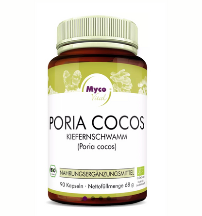 Natuvisan Myco Vital BIO Vitalpilz PORIA COCOS Kieferschwamm 756 mg - 90 Kapseln