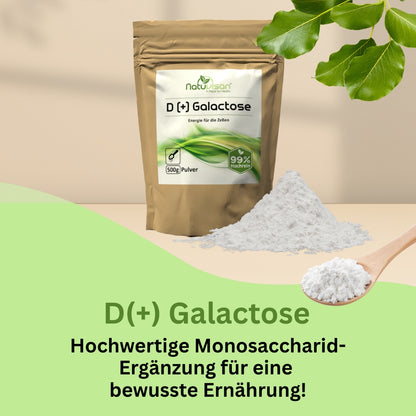 Natuvisan D(+)-Galactose Pulver – hochreine Monosaccharid-Quelle aus pflanzlicher Herkunft, ideal zur bewussten Ernährung und natürlichen Energieversorgung