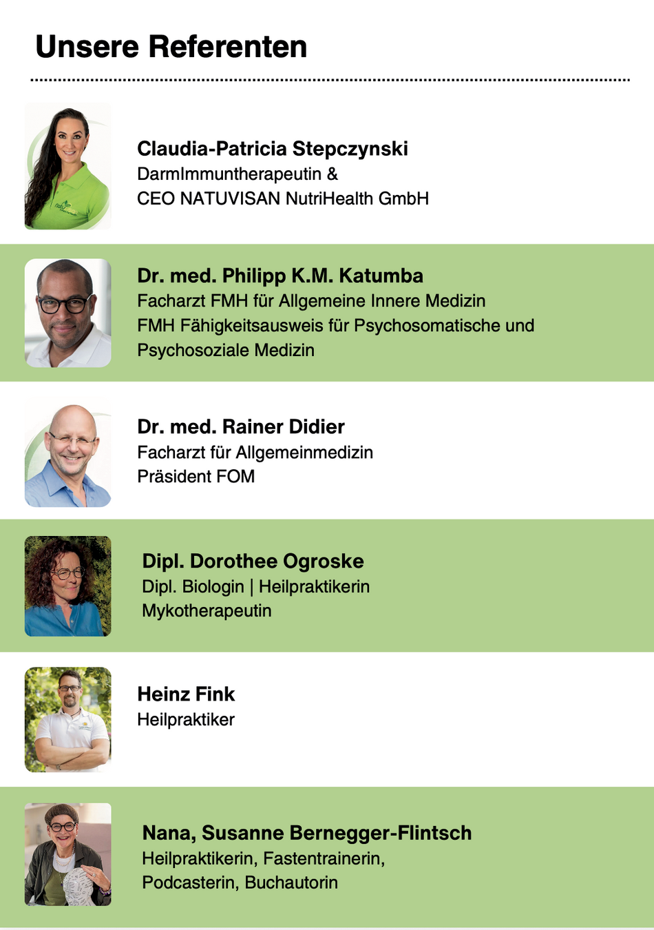 Parasiten & Endotoxämie – Darmfachkongress 2027 | Ticket