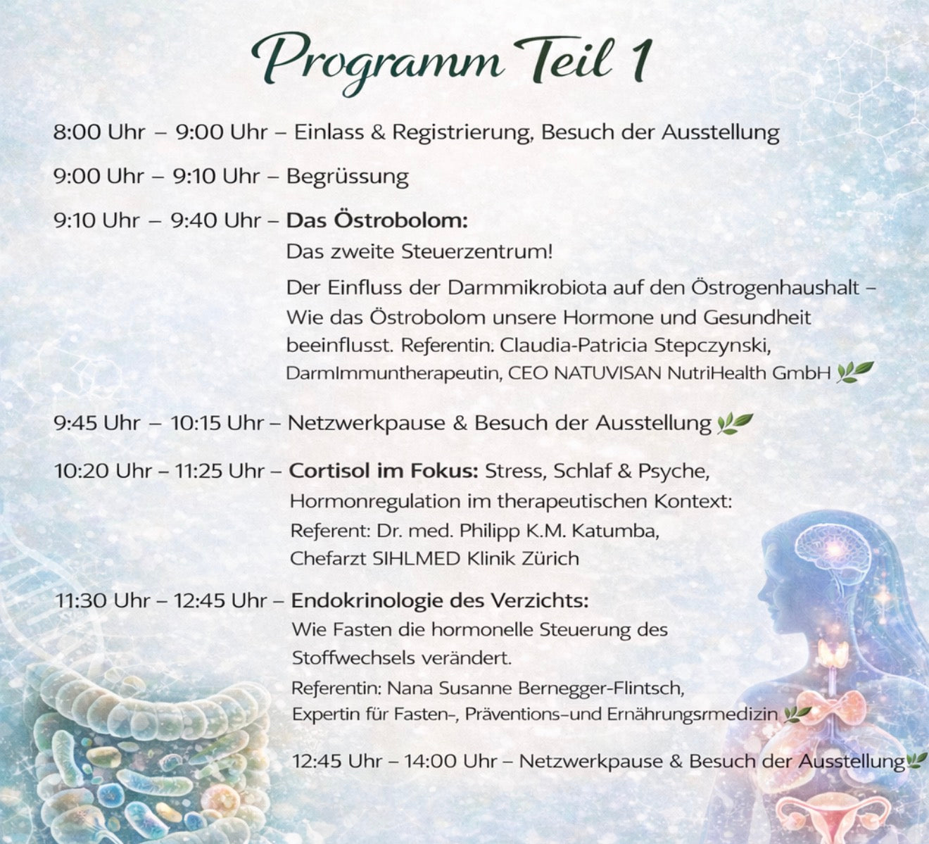 Hormonfachkongress 2026 – Ganzheitliche Hormonbalance bei Frau und Mann in einem medizinisch-therapeutischen Fachkongress