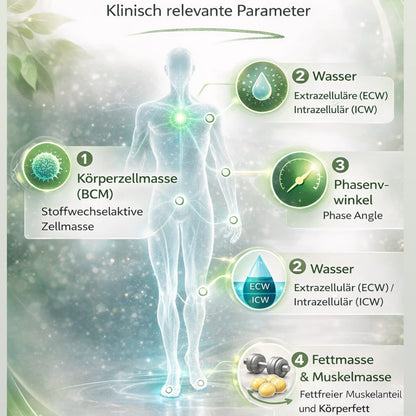 Bioelektrische Impedanzanalyse mit InBody 580 zur wissenschaftlichen Analyse der Körperzusammensetzung