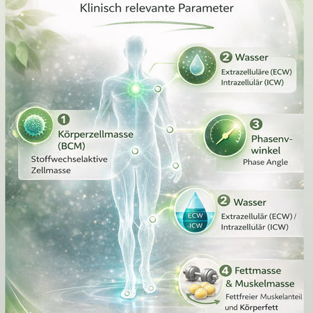 Bioelektrische Impedanzanalyse mit InBody 580 zur wissenschaftlichen Analyse der Körperzusammensetzung