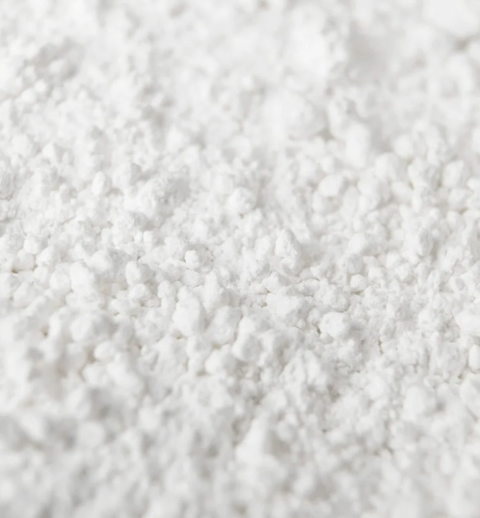Rein weisses hochreines L-Glutamin Pulver.