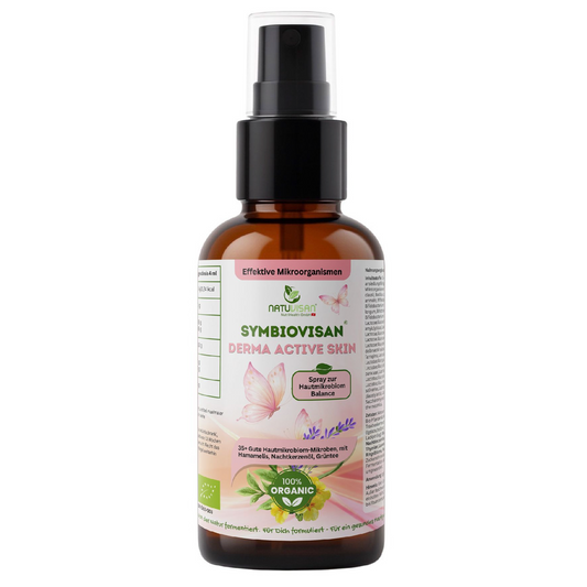 DERM Aktive Skin 100 ml Spray – natürlich fermentiertes Hautspray für das Hautmikrobiom
