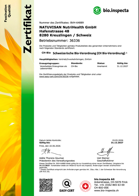 natuvisan bio zertifikat