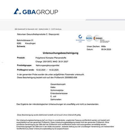 POLYPHENOL-Komplex NRF2 Antiox bioaktiv mit Sulforaphan - 120 Kapseln