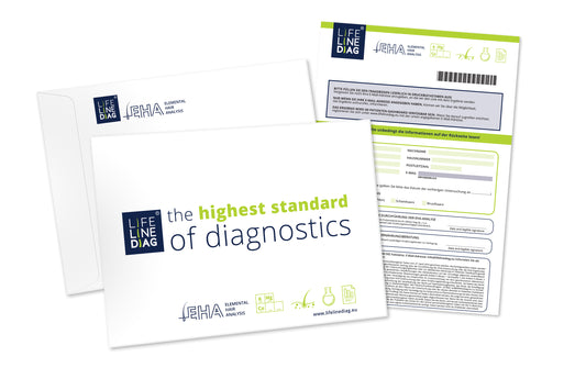 EHA Premium - Haarelementaranalyse - Schwermetall + Elementaranalyse - Haaranalyse