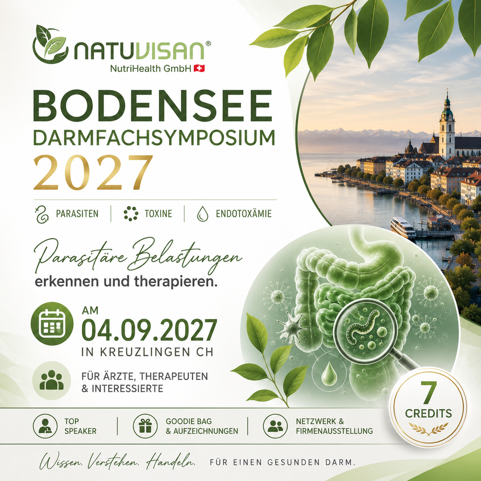 Parasiten & Endotoxämie – Ticket zum Darmfachsymposium 2027 in Kreuzlingen