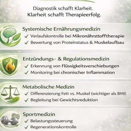 Professionelle InBody 580 Körperanalyse zur Gesundheits- und Stoffwechselbewertung