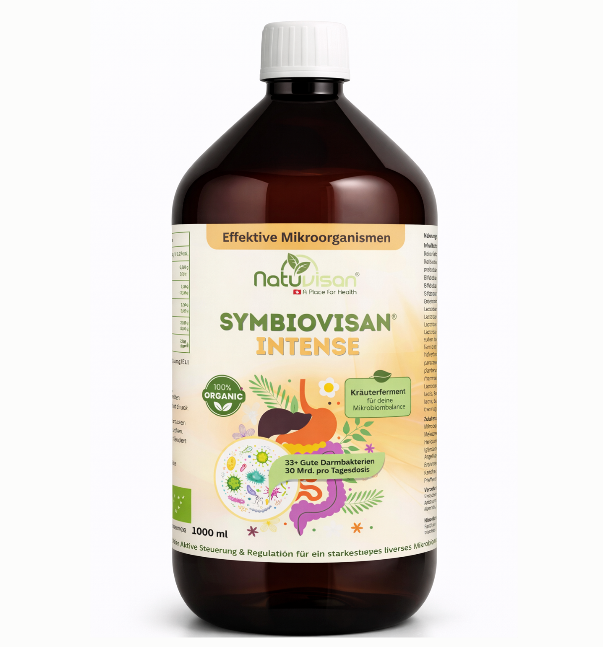 Symbiovisan Intense Fermentgetränk für Darmflora und Mikrobiom